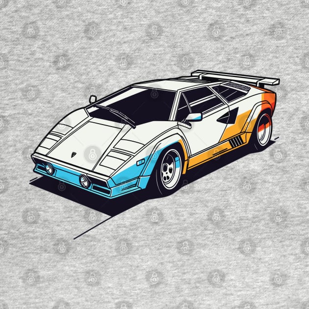 Lamborghini Countach by Vehicles-Art